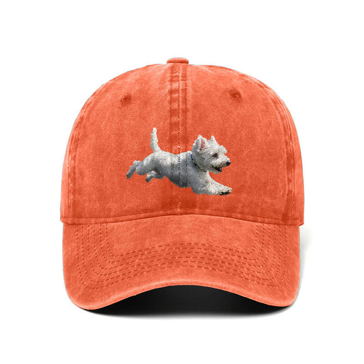 Cappellino da baseball regolabile per amanti dei cani West Highland White Terrier