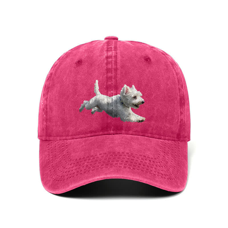 Cappellino da baseball regolabile per amanti dei cani West Highland White Terrier