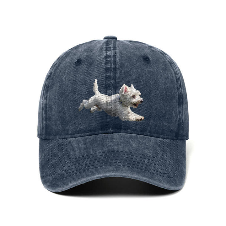 Cappellino da baseball regolabile per amanti dei cani West Highland White Terrier