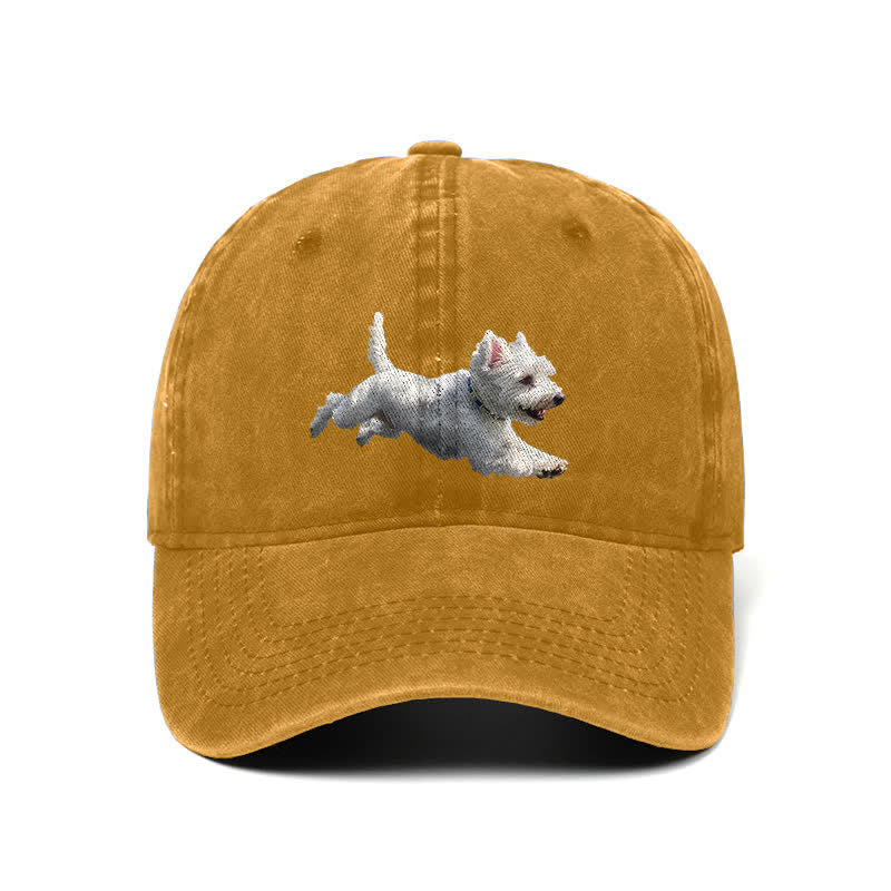 Cappellino da baseball regolabile per amanti dei cani West Highland White Terrier