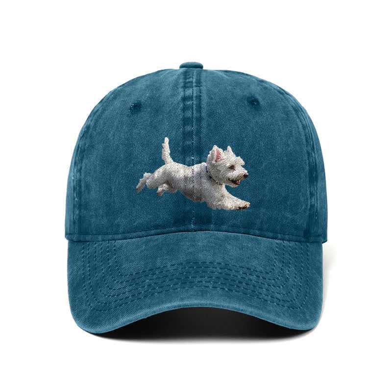 Cappellino da baseball regolabile per amanti dei cani West Highland White Terrier