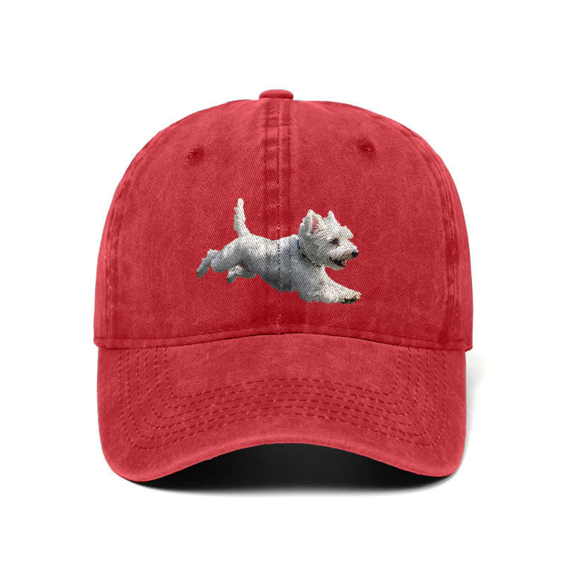 Cappellino da baseball regolabile per amanti dei cani West Highland White Terrier