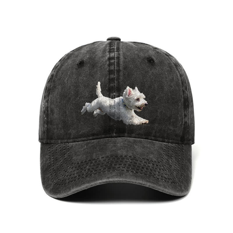 Cappellino da baseball regolabile per amanti dei cani West Highland White Terrier