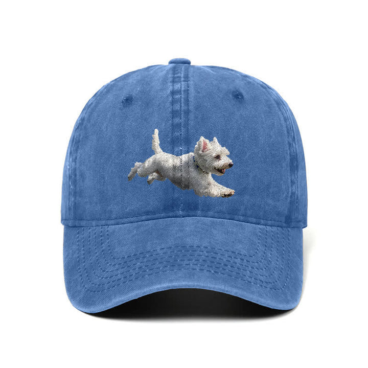Cappellino da baseball regolabile per amanti dei cani West Highland White Terrier