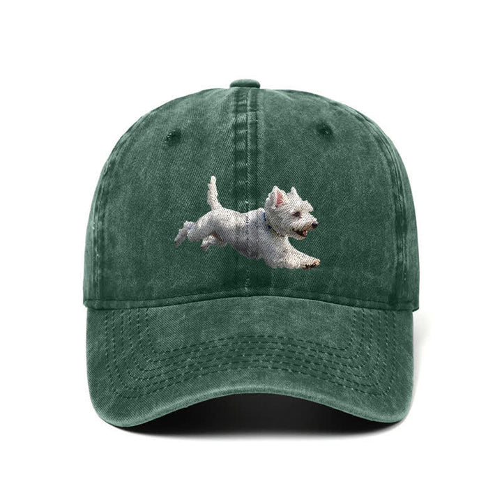 Cappellino da baseball regolabile per amanti dei cani West Highland White Terrier