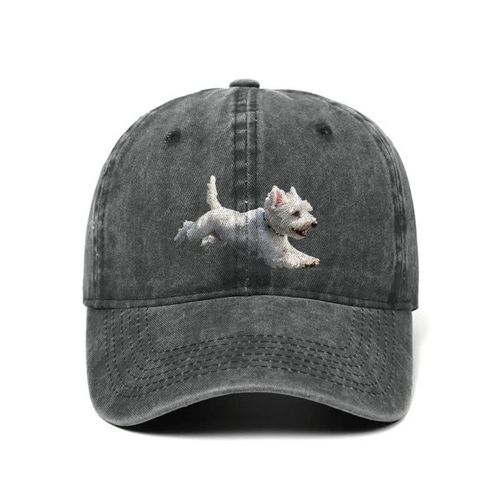 Cappellino da baseball regolabile per amanti dei cani West Highland White Terrier