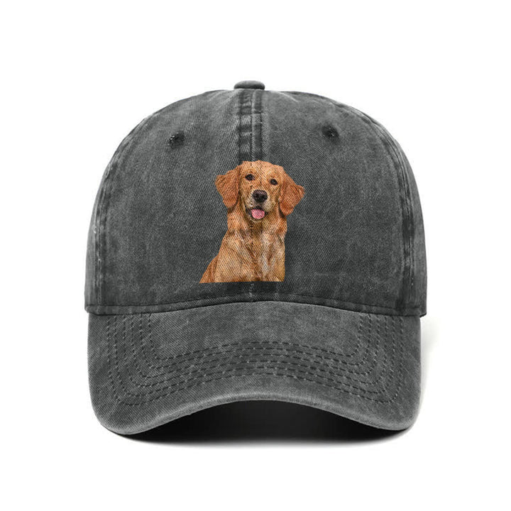 Cappellino da baseball regolabile per amanti dei cani Golden Retriever