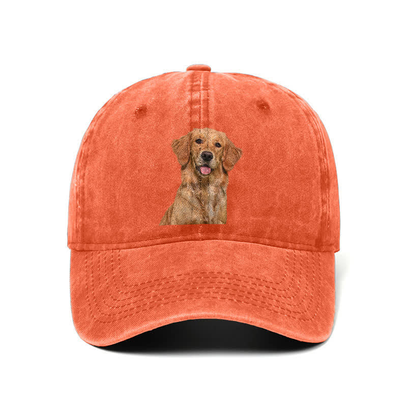 Cappellino da baseball regolabile per amanti dei cani Golden Retriever