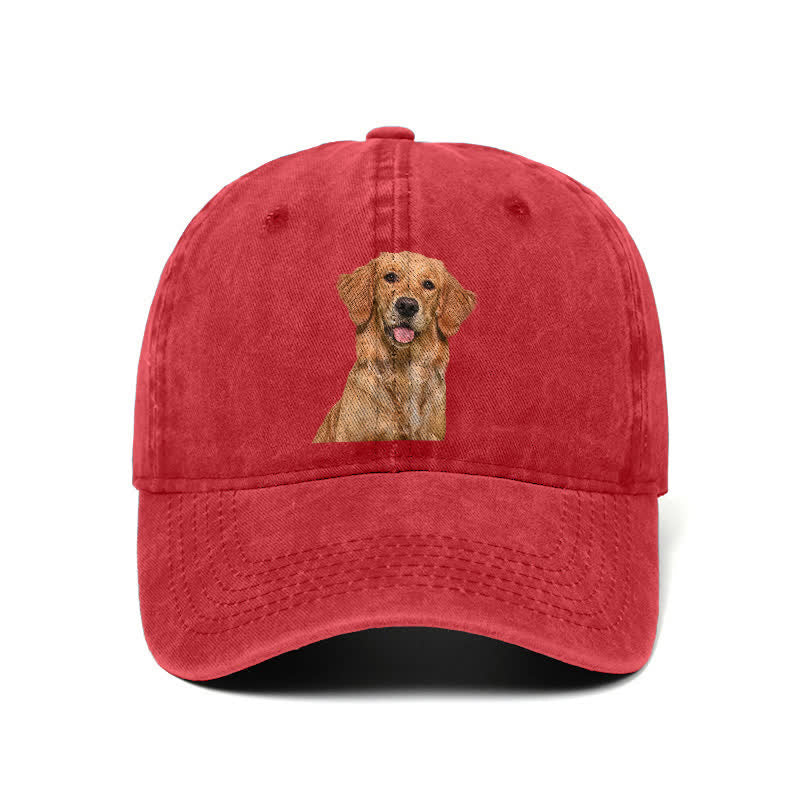 Cappellino da baseball regolabile per amanti dei cani Golden Retriever