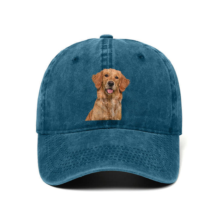 Cappellino da baseball regolabile per amanti dei cani Golden Retriever