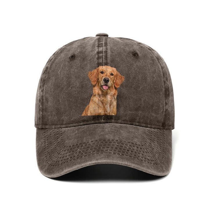Cappellino da baseball regolabile per amanti dei cani Golden Retriever