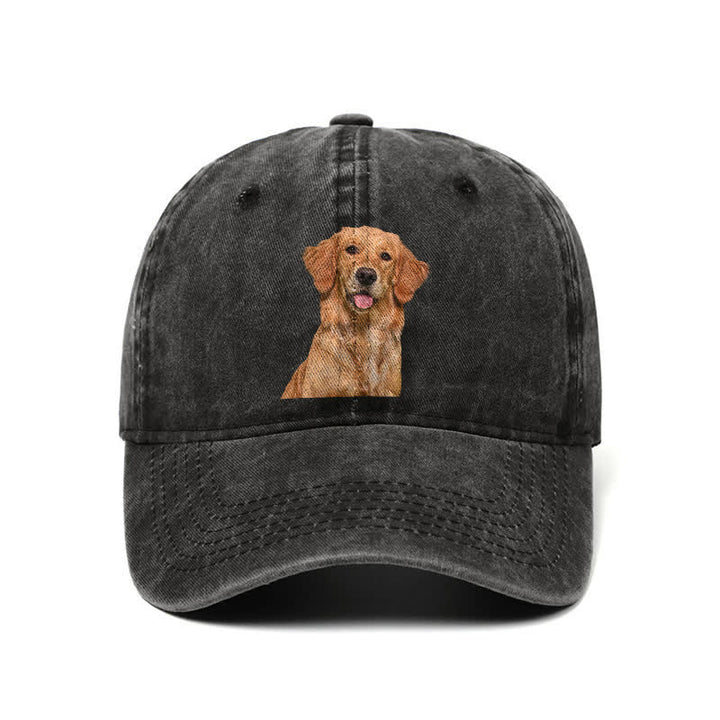 Cappellino da baseball regolabile per amanti dei cani Golden Retriever