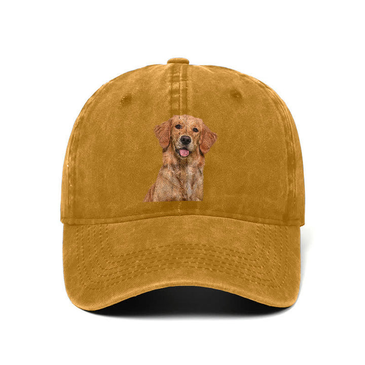 Cappellino da baseball regolabile per amanti dei cani Golden Retriever