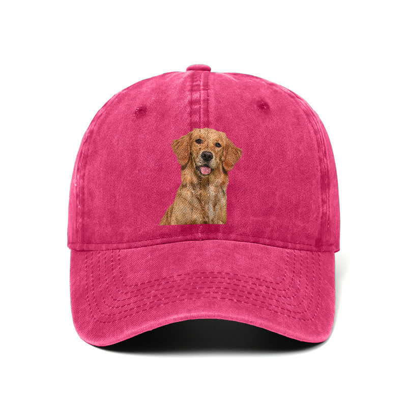 Cappellino da baseball regolabile per amanti dei cani Golden Retriever
