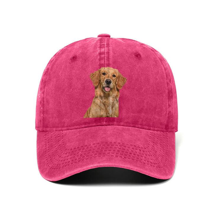 Cappellino da baseball regolabile per amanti dei cani Golden Retriever
