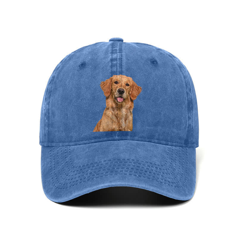 Cappellino da baseball regolabile per amanti dei cani Golden Retriever