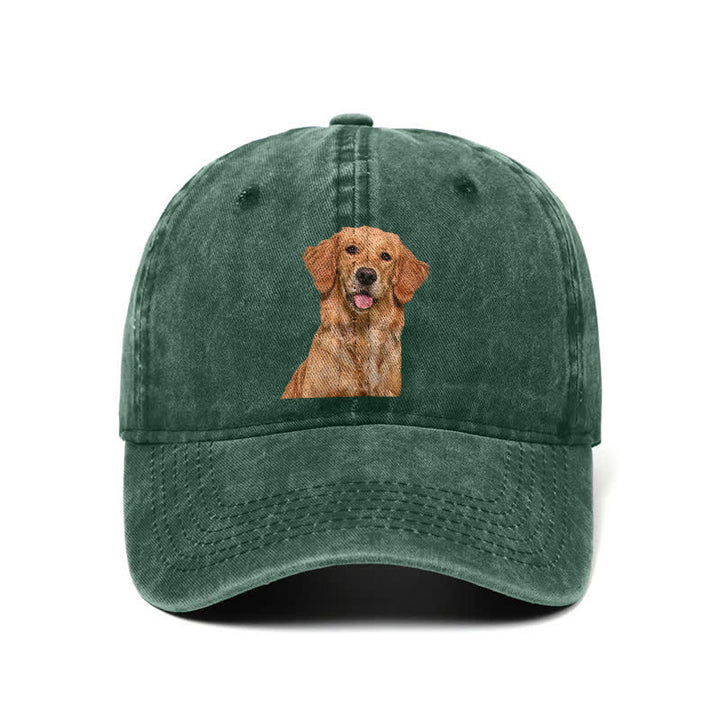Cappellino da baseball regolabile per amanti dei cani Golden Retriever