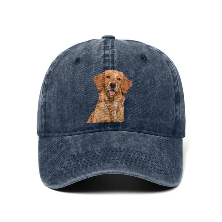 Cappellino da baseball regolabile per amanti dei cani Golden Retriever