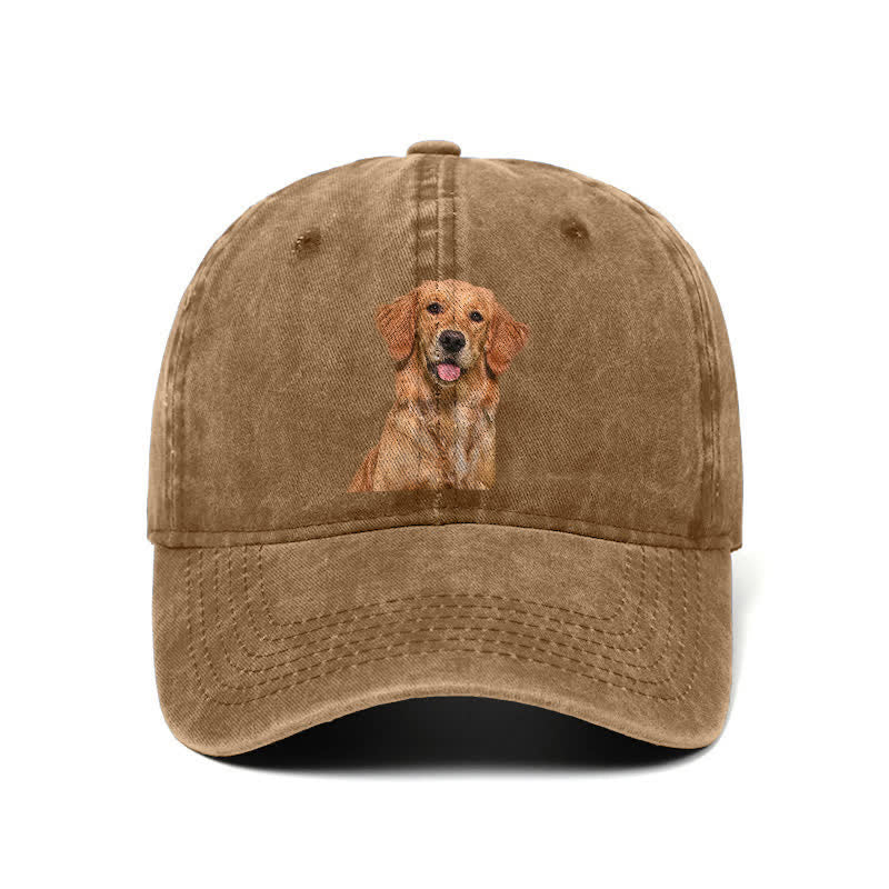 Cappellino da baseball regolabile per amanti dei cani Golden Retriever