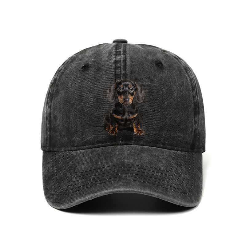 Cappellino da baseball regolabile per amanti dei bassotti (prevendita)