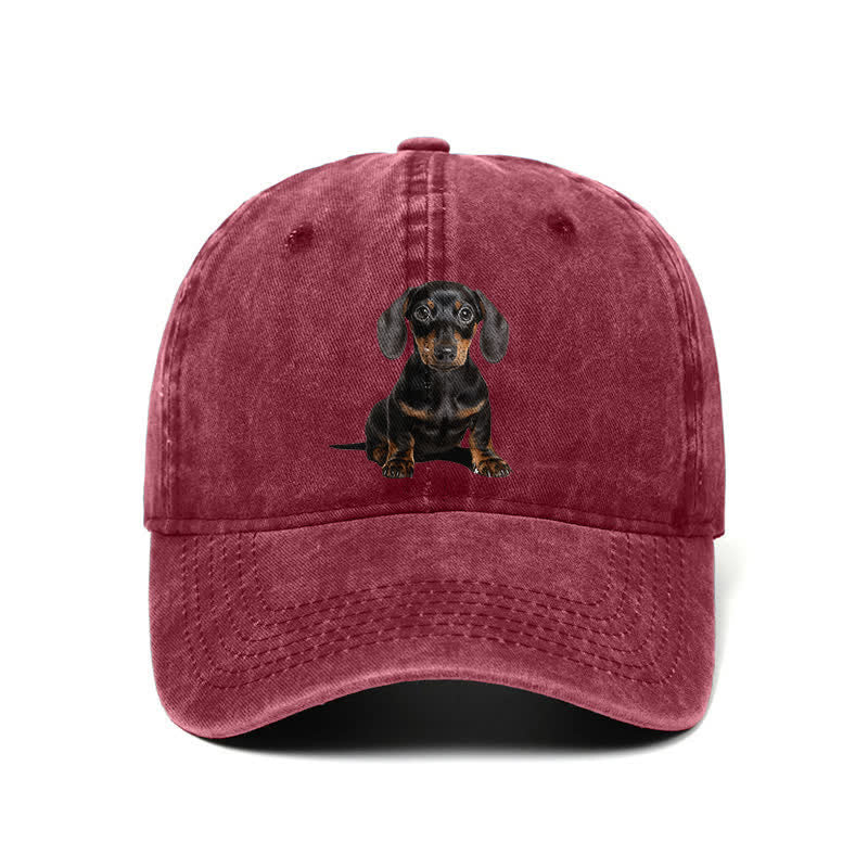 Cappellino da baseball regolabile per amanti dei bassotti (prevendita)
