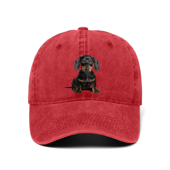 Cappellino da baseball regolabile per amanti dei bassotti (prevendita)