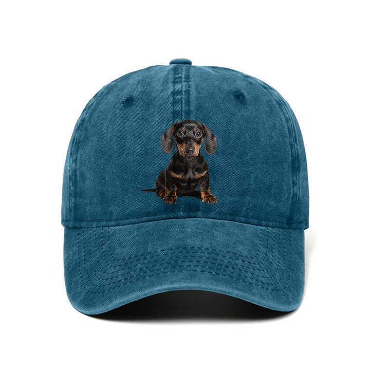 Cappellino da baseball regolabile per amanti dei bassotti (prevendita)
