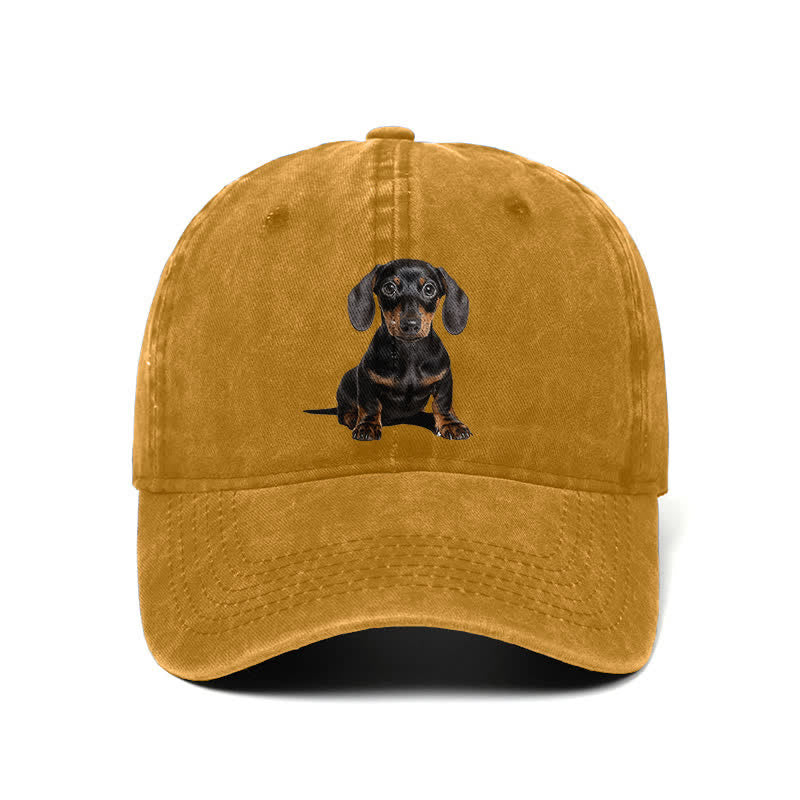 Cappellino da baseball regolabile per amanti dei bassotti (prevendita)