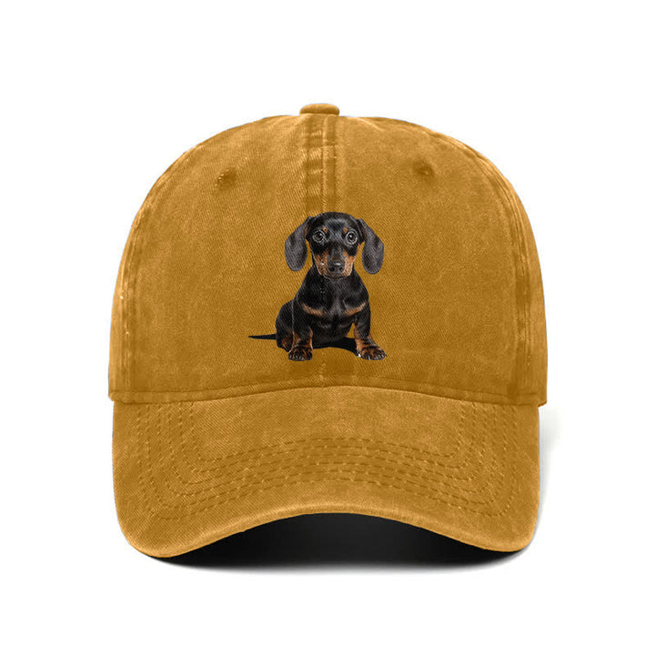 Cappellino da baseball regolabile per amanti dei bassotti (prevendita)