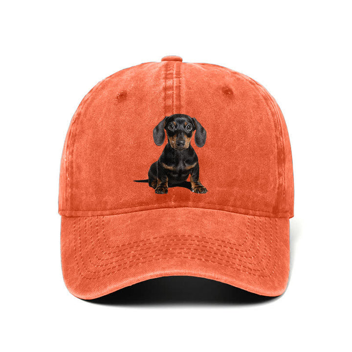 Cappellino da baseball regolabile per amanti dei bassotti (prevendita)