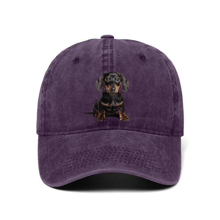 Cappellino da baseball regolabile per amanti dei bassotti (prevendita)