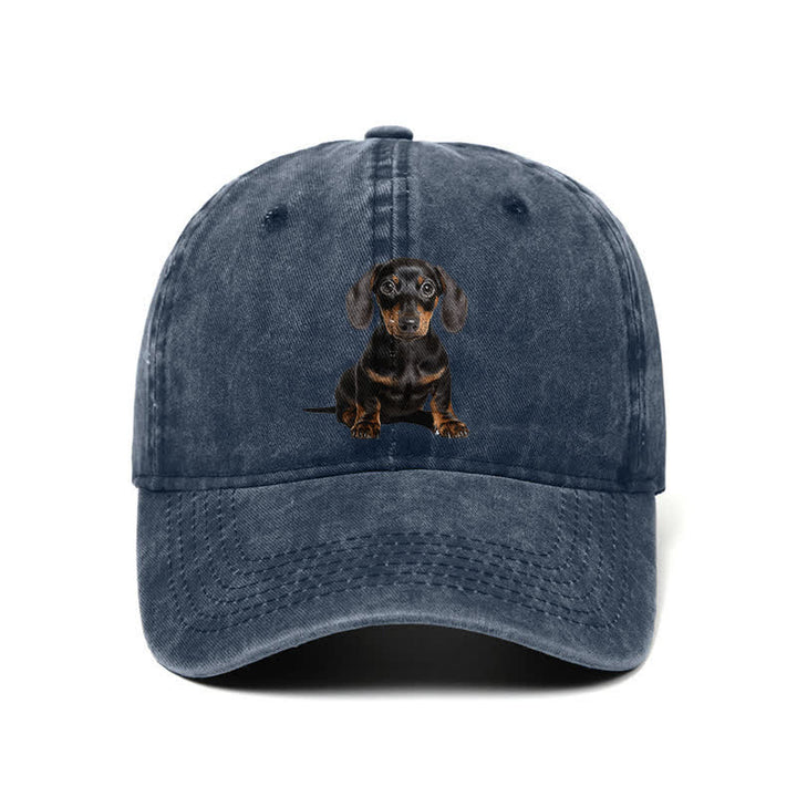 Cappellino da baseball regolabile per amanti dei bassotti (prevendita)