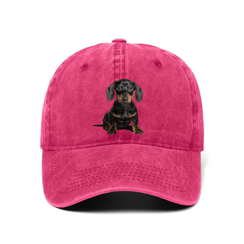 Cappellino da baseball regolabile per amanti dei bassotti (prevendita)