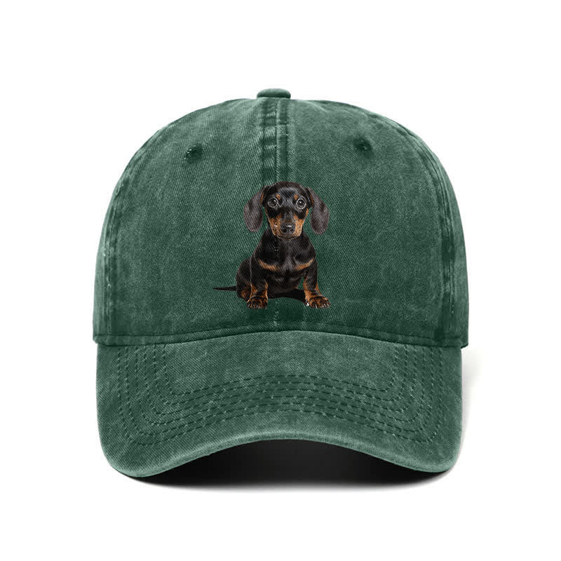 Cappellino da baseball regolabile per amanti dei bassotti (prevendita)