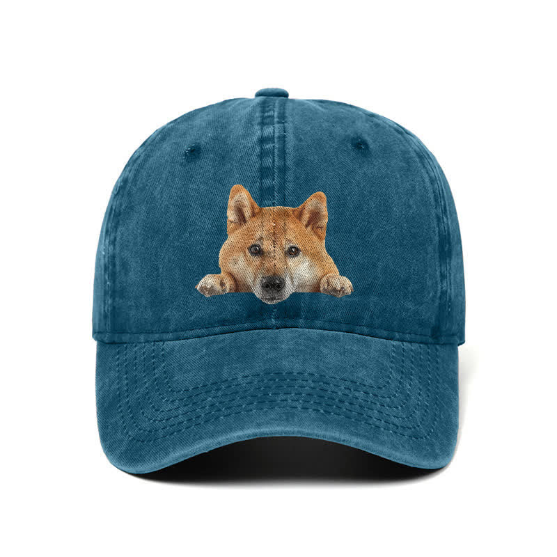 Cappellino da baseball regolabile per amanti dei cani Shiba Inu