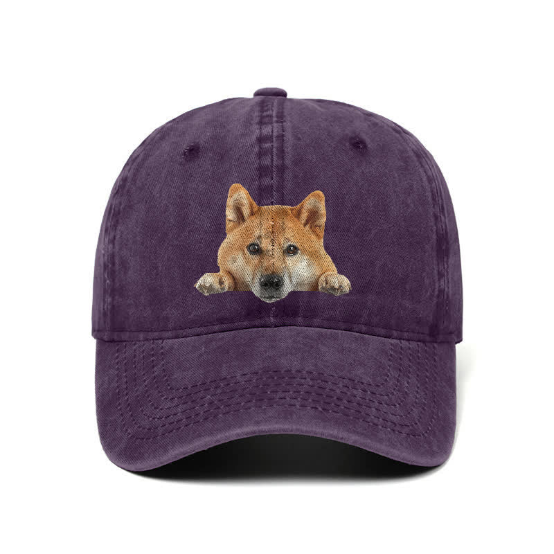 Cappellino da baseball regolabile per amanti dei cani Shiba Inu