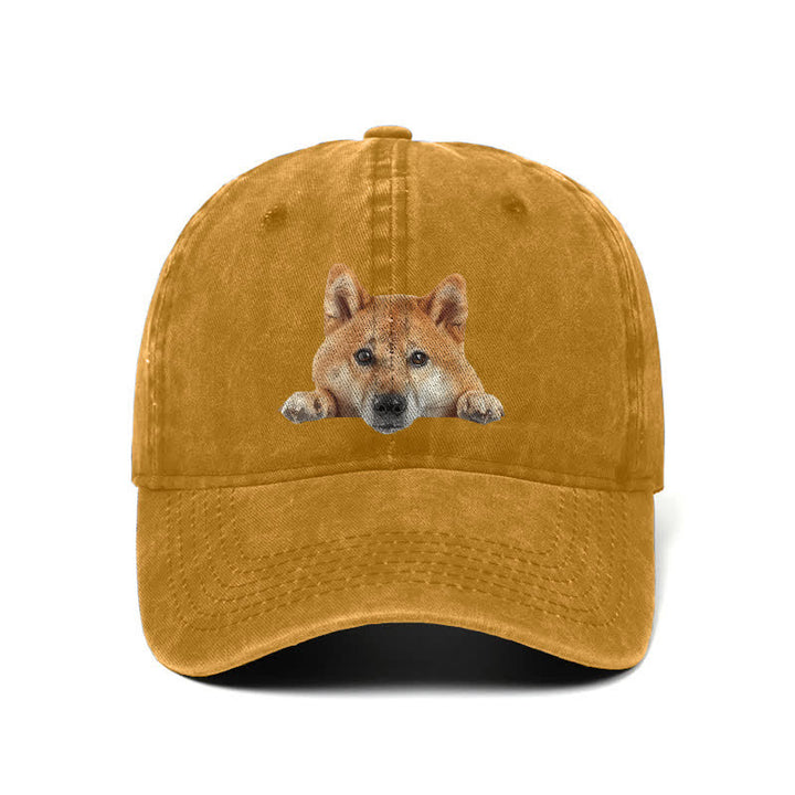 Cappellino da baseball regolabile per amanti dei cani Shiba Inu