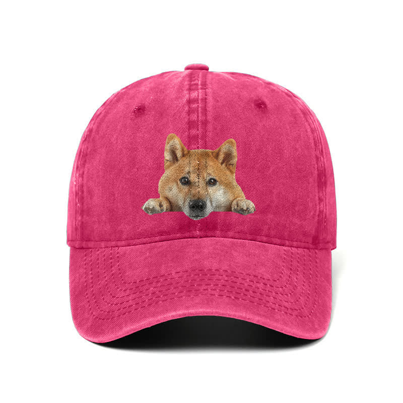 Cappellino da baseball regolabile per amanti dei cani Shiba Inu