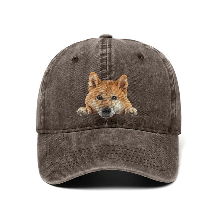 Cappellino da baseball regolabile per amanti dei cani Shiba Inu