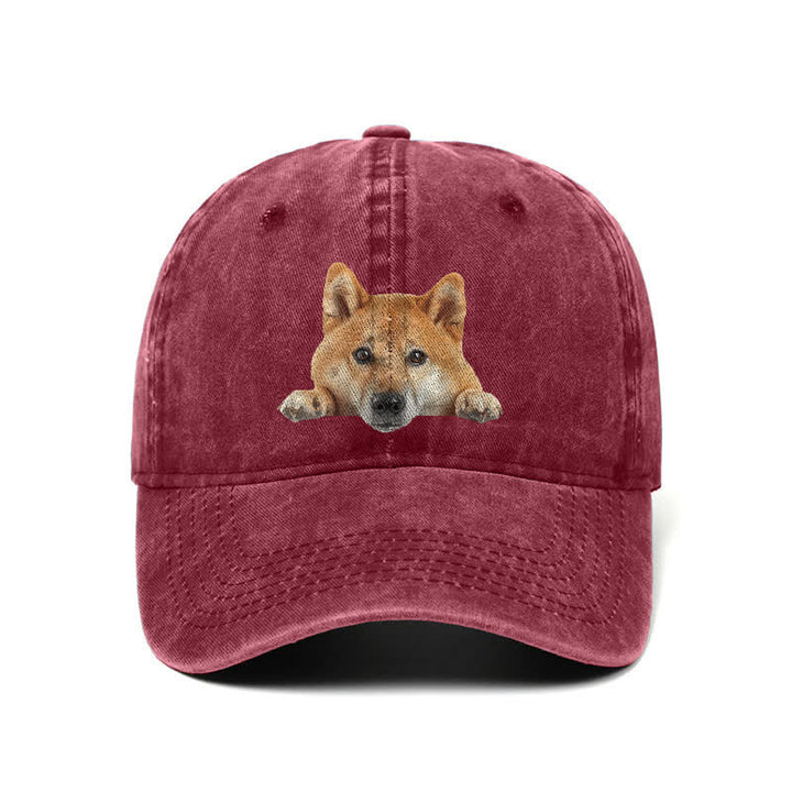 Cappellino da baseball regolabile per amanti dei cani Shiba Inu