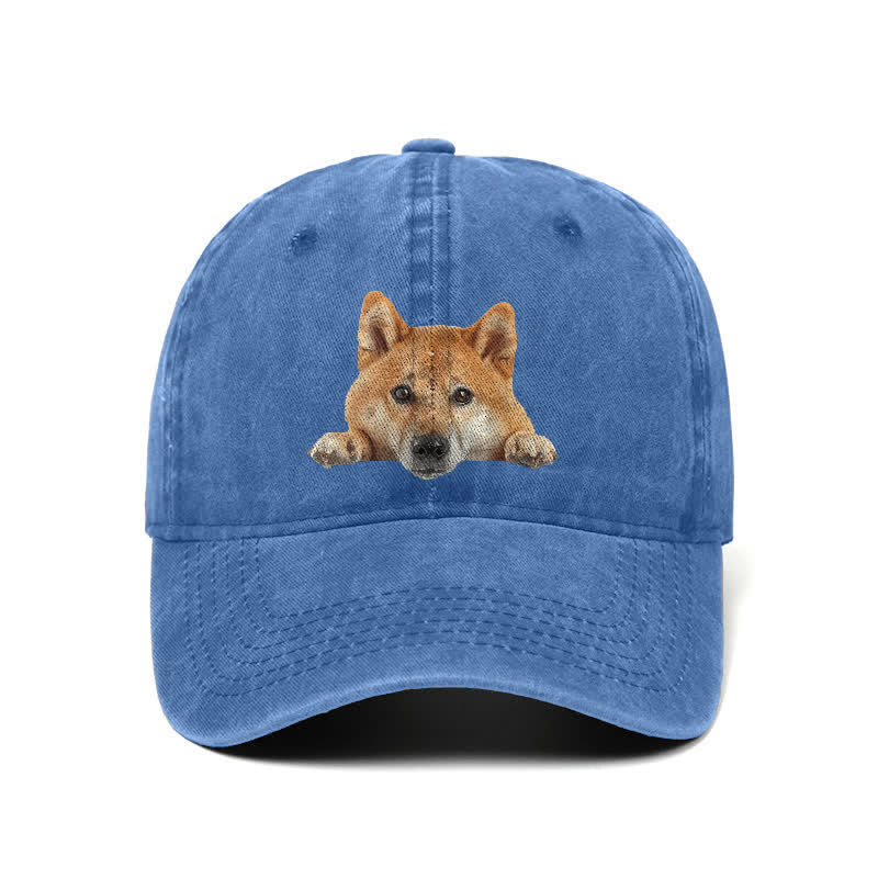 Cappellino da baseball regolabile per amanti dei cani Shiba Inu