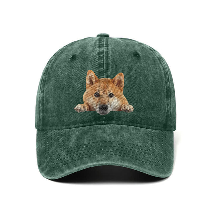 Cappellino da baseball regolabile per amanti dei cani Shiba Inu