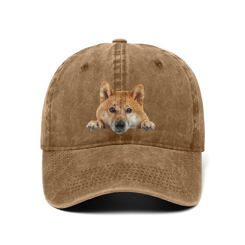 Cappellino da baseball regolabile per amanti dei cani Shiba Inu