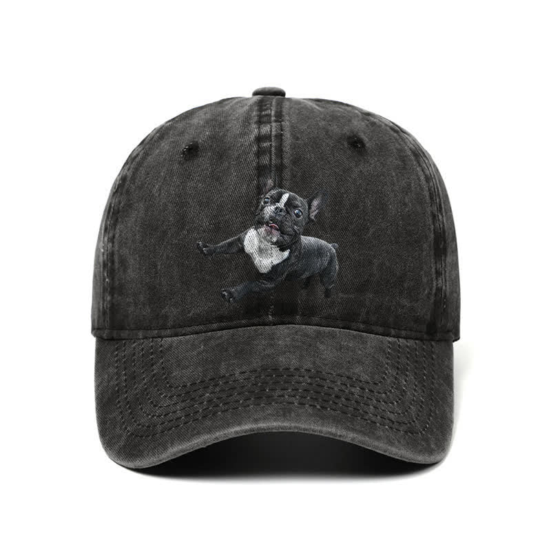 Cappellino da baseball regolabile per gli amanti del Bulldog francese (pre-vendita)