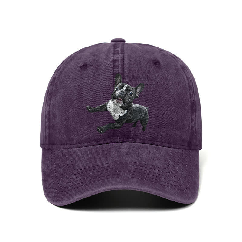 Cappellino da baseball regolabile per gli amanti del Bulldog francese (pre-vendita)