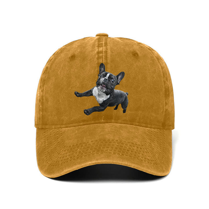 Cappellino da baseball regolabile per gli amanti del Bulldog francese (pre-vendita)