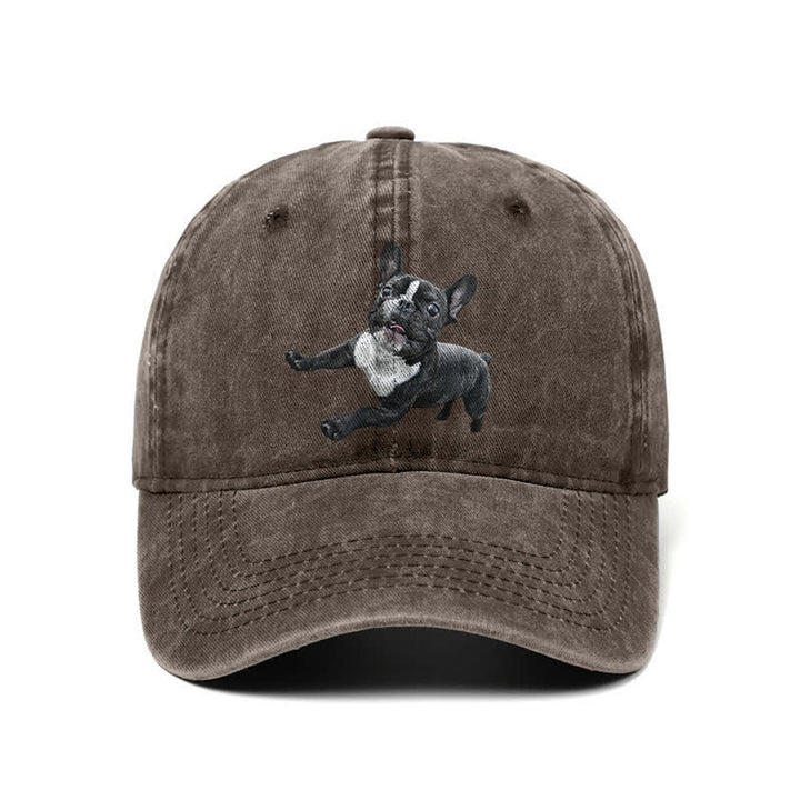 Cappellino da baseball regolabile per gli amanti del Bulldog francese (pre-vendita)