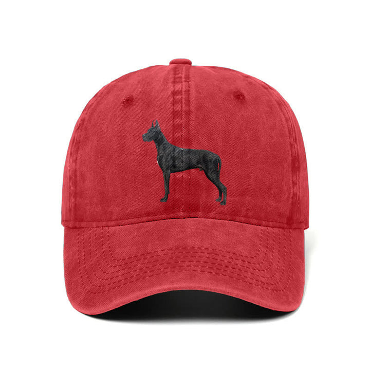 Cappellino da baseball regolabile per amanti dei cani Doberman