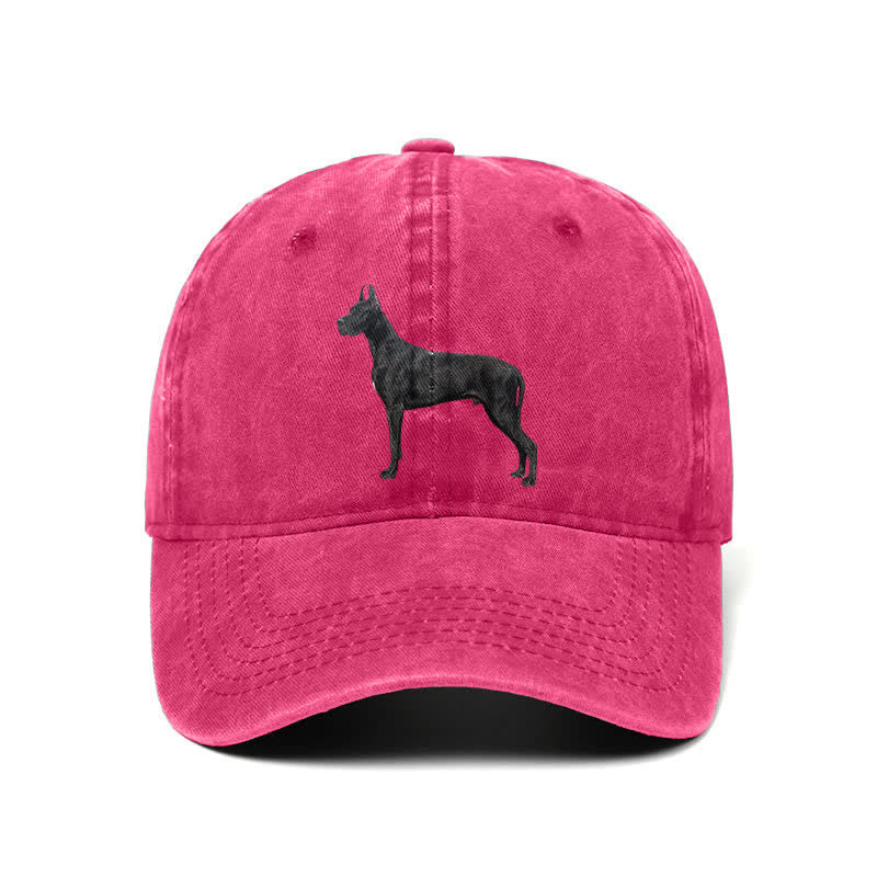Cappellino da baseball regolabile per amanti dei cani Doberman