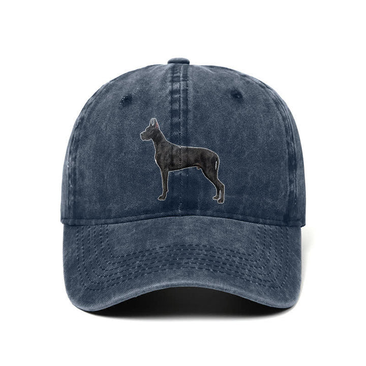 Cappellino da baseball regolabile per amanti dei cani Doberman